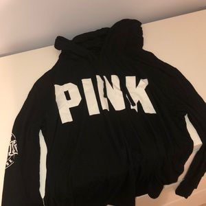 Victoria’s Secret PINK Black Long Sleeve Tee
